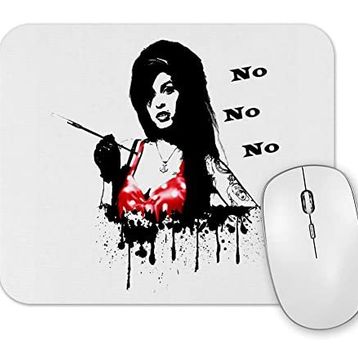 Baskı Dükkanı Amy Rock Mouse Pad