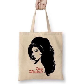 Baskı Dükkanı Amy Winehouse Bez Çanta