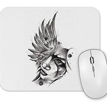 Baskı Dükkanı Angel Sketch Mouse Pad