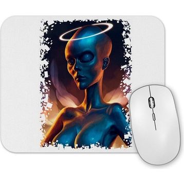 Baskı Dükkanı Angel Uzaylı Mouse Pad