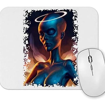 Baskı Dükkanı Angel Uzaylı Mouse Pad
