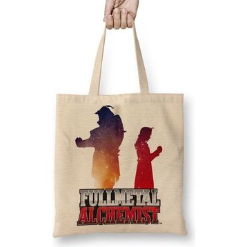 Baskı Dükkanı Anime Fullmetal Alchemist Bez Çanta