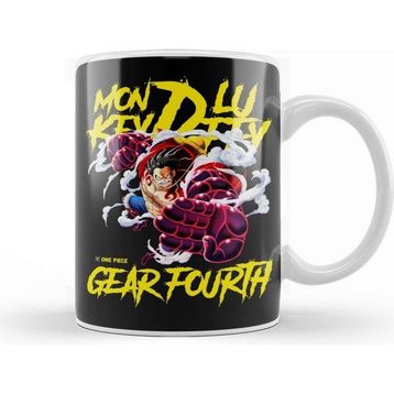 Baskı Dükkanı Anime Monkey D Luffy Gear Kupa