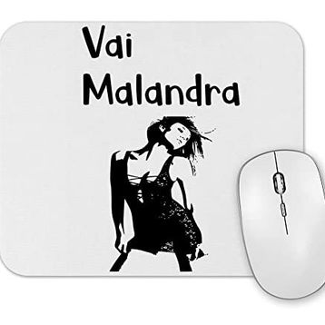 Baskı Dükkanı Anitta Vai Malandra Mouse Pad