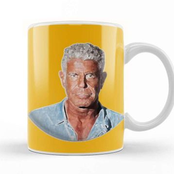 Baskı Dükkanı Anthony Bourdain Art Kupa