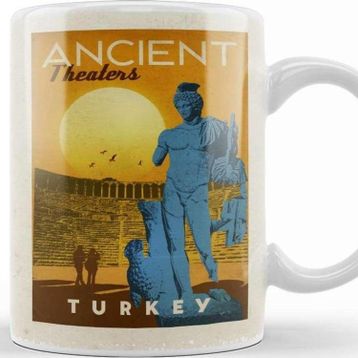 Baskı Dükkanı Antik Tiyatrolar Kupa