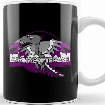 Baskı Dükkanı Archaeopterace Pride Dinosaur Kupa