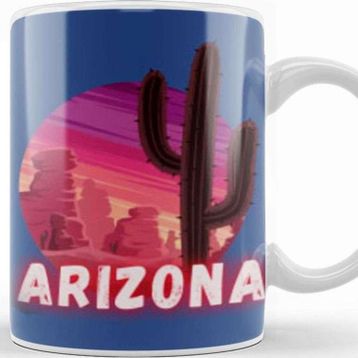 Baskı Dükkanı Arizona State Love Gift Kupa