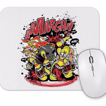 Baskı Dükkanı Arrgh Boliche Cartoon Mouse Pad