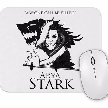 Baskı Dükkanı Arya Stark Mouse Pad