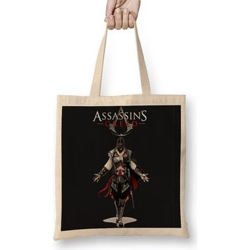 Baskı Dükkanı Assassins Creed Bez Çanta