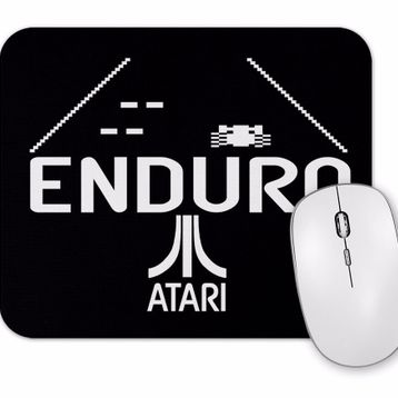 Baskı Dükkanı Atari Enduro Oyun Game Over Mouse Pad