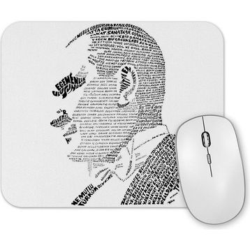Baskı Dükkanı Atatürk 01 Mouse Pad