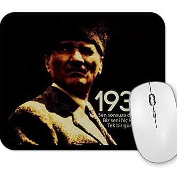Baskı Dükkanı Atatürk 03 Mouse Pad