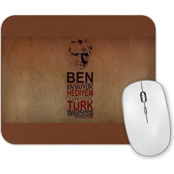 Baskı Dükkanı Atatürk 1 Mouse Pad