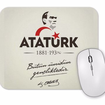 Baskı Dükkanı Atatürk 5 Mouse Pad