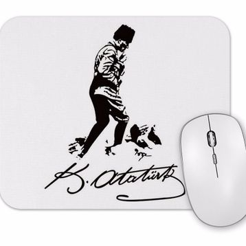 Baskı Dükkanı Atatürk Mouse Pad