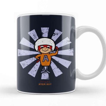 Baskı Dükkanı Atom Ant Retro Japanese Kupa