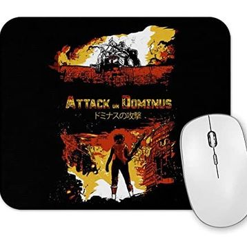 Baskı Dükkanı Attack On Titan Attack On Dominus Mouse Pad