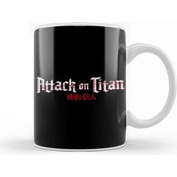 Baskı Dükkanı Attack On Titan Best Logo Kupa