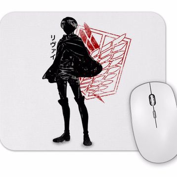 Baskı Dükkanı Attack On Titan Crimson Levi Mouse Pad
