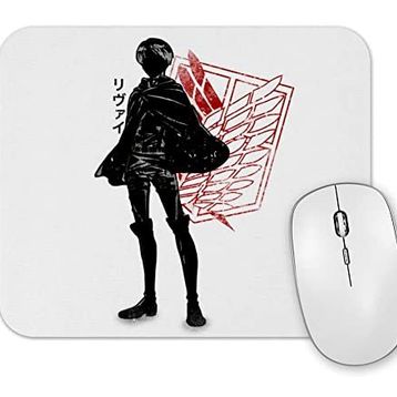 Baskı Dükkanı Attack On Titan Crimson Levi Mouse Pad