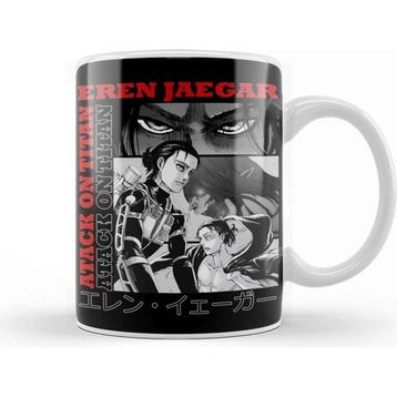 Baskı Dükkanı Attack On Titan Eren Jaegar Kupa