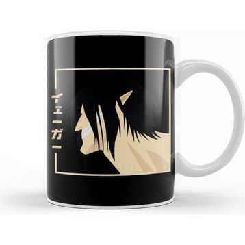 Baskı Dükkanı Attack On Titan Eren Jaeger Aesthetic Kupa