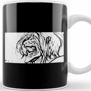 Baskı Dükkanı Attack On Titan Eren Titan Double Sided Kupa