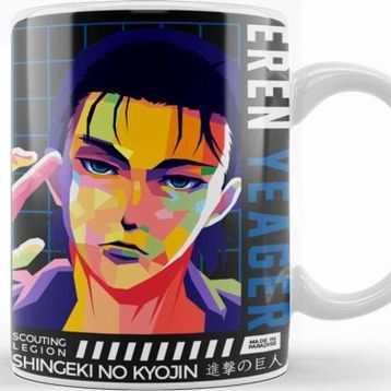 Baskı Dükkanı Attack On Titan Eren Yeager Kupa