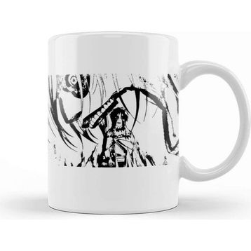 Baskı Dükkanı Attack On Titan Female Titan Eats Eren Kupa