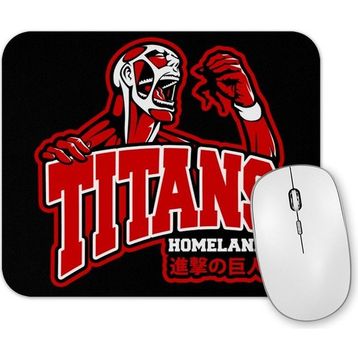 Baskı Dükkanı Attack On Titan Go Titans Mouse Pad