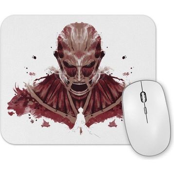 Baskı Dükkanı Attack On Titan Ink On Titan Mouse Pad