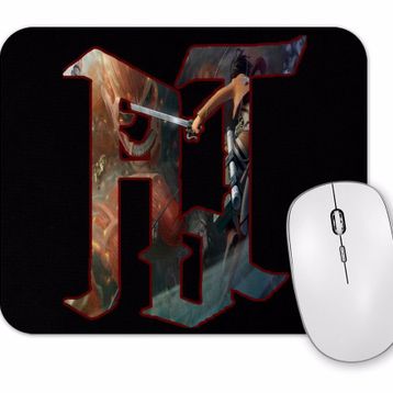 Baskı Dükkanı Attack On Titan Logo Mouse Pad