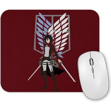 Baskı Dükkanı Attack On Titan Mikasa Mouse Pad