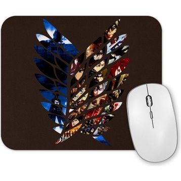 Baskı Dükkanı Attack On Titan Survey Corps Mouse Pad
