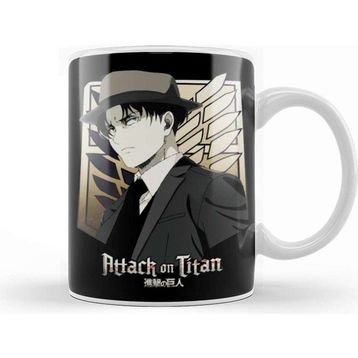 Baskı Dükkanı Attack on Titan Survey Corps Porselen Kupa
