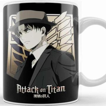 Baskı Dükkanı Attack on Titan Survey Corps Porselen Kupa