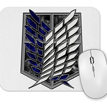Baskı Dükkanı Attack On Titan the Survey Corps Logo Mouse Pad