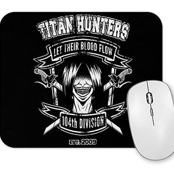 Baskı Dükkanı Attack On Titan Titan Hunters Mouse Pad
