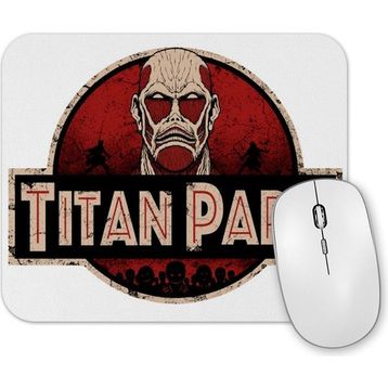 Baskı Dükkanı Attack On Titan Titan Park Mouse Pad