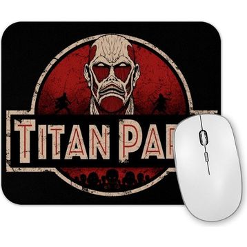 Baskı Dükkanı Attack On Titan Titan Park Mouse Pad