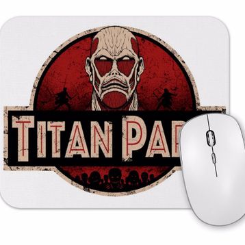 Baskı Dükkanı Attack On Titan Titan Park Mouse Pad