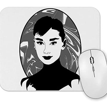 Baskı Dükkanı Audrey Hepburn Mouse Pad