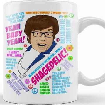 Baskı Dükkanı Austin Powers Quotes Kupa Bardak n