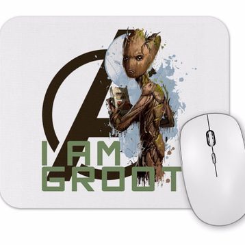Baskı Dükkanı Avangers I Am Groot Mouse Pad