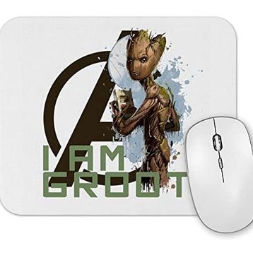 Baskı Dükkanı Avangers I Am Groot Mouse Pad