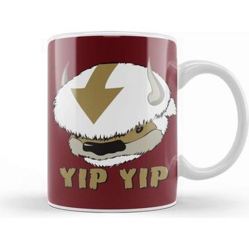 Baskı Dükkanı Avatar Appa Yip Yip 01 Kupa