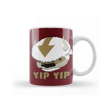 Baskı Dükkanı Avatar Appa Yip Yip 01 Kupa