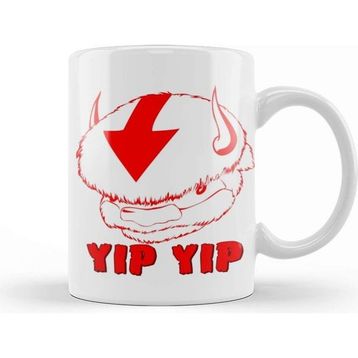 Baskı Dükkanı Avatar Appa Yip Yip Kupa Bardak
